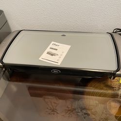 Oster Electric Griddle With Warming Tray