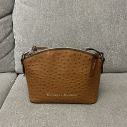 Dooney & Bourke Ostrich Ruby Crossbody Bag