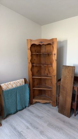 Antique Corner Shelf