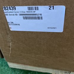 2. 5 Ton 14seer Smart Comfort 