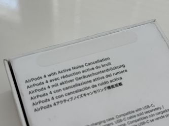 Apple AirPods 4th Gen with Noise Cancellation
