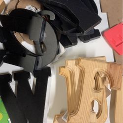 Wooden Letters