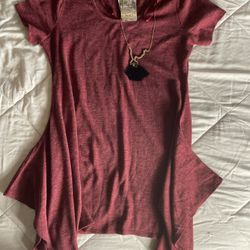 Brand New With Tags Maroon Dress 2X