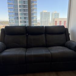 Leather Sofa 
