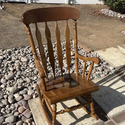 Wood Rocking Chair - FREE