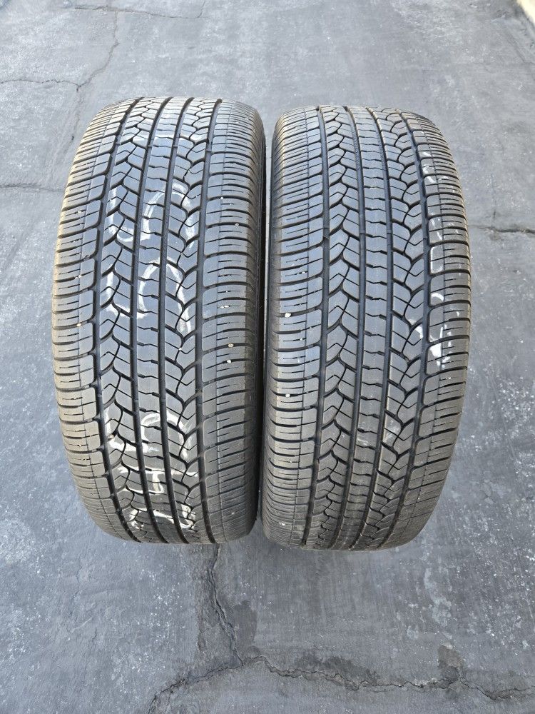 2. Tires. 245. 55. 19. Good Year