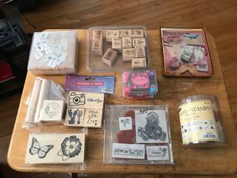 Misc Wooden Stamp Packs