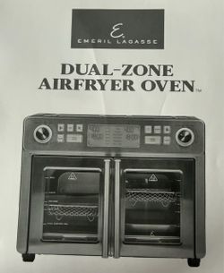 Emeril Lagasse Dual-Zone Air Fryer Oven