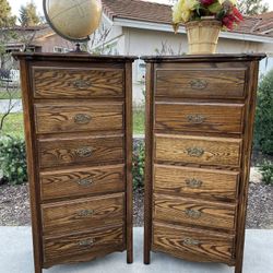 Solid Wood Dresser Chest of Drawers Furniture Great Condition 