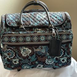 Vera Bradley Duffel Rolling Bag  $115