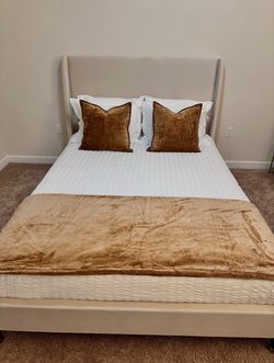 Velvet Queen Bed