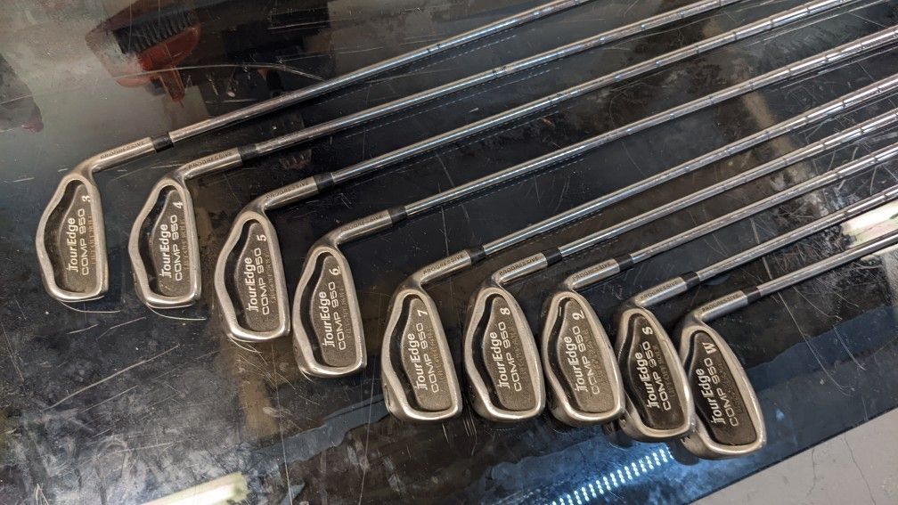 Full Set Tour Edge Irons And Woods.