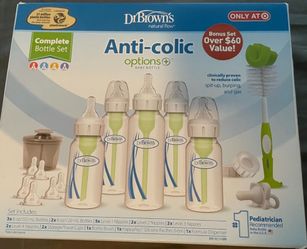 Dr. Brown's Anti-Colic Options+ Complete Bottle Set