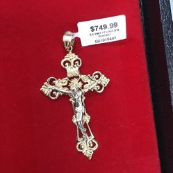 Crucifix Jesus Cross Pendant 