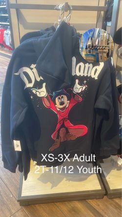 Disneyland Sorcerer Mickey Zip Up Sweater Disney