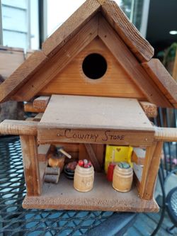 Decorative Birdhouse By J & H
