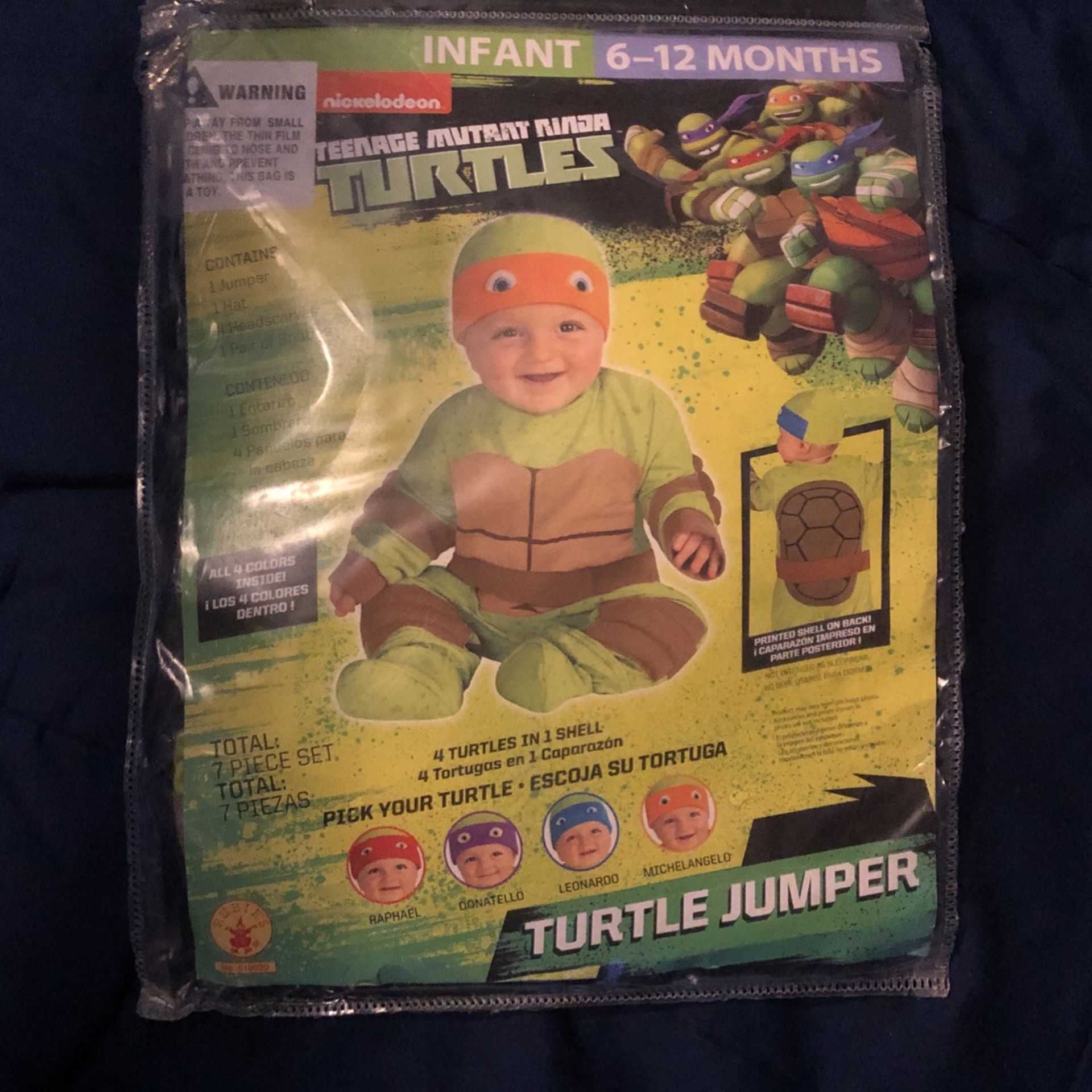 Ninja Turtles Costume 6-12months