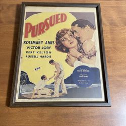 Framed 1937 Movie Poster