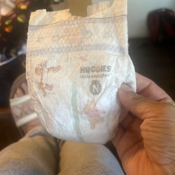 New Born Huggies Diapers  
