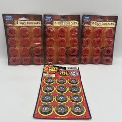 Vintage Western Toy 8-Shot Ring Refill Packs (Factory Sealed Lot)