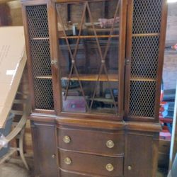 Vintage China Cabinet