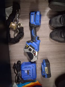 Kobalt 24V Max Cordless Pruning Shear with Batteries and Charger