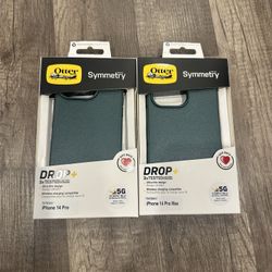 Brand New Otterbox Symmetry Case Cover Green Military For iPhone 14s 