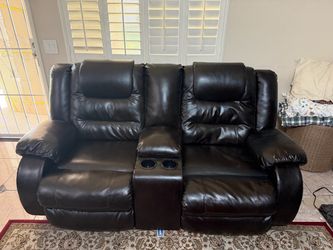 Leather Sofa 2 seater