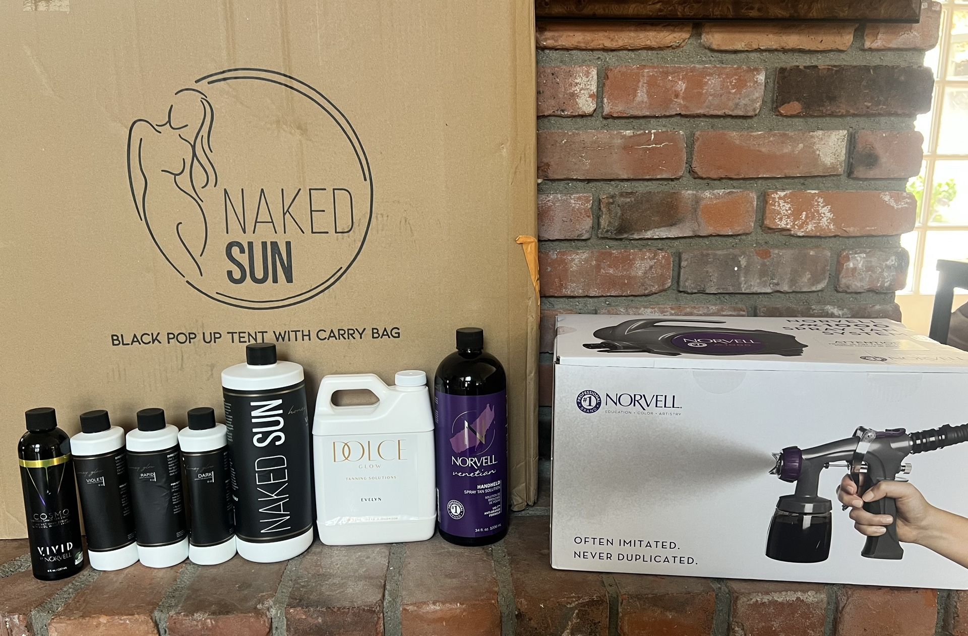 ✨ Pro Spray Tan Kit ✨ $500 OBO (Orange)