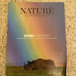 Nature Conservancy Magazine  2025 Issue 2 - RHINO COUNTRY