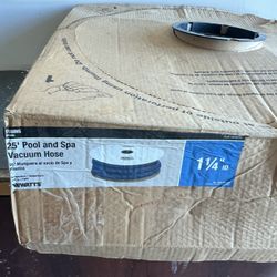 Everbilt 1-1/4 in. I.D. x 25 ft. Polyethylene Pool and Spa Hose