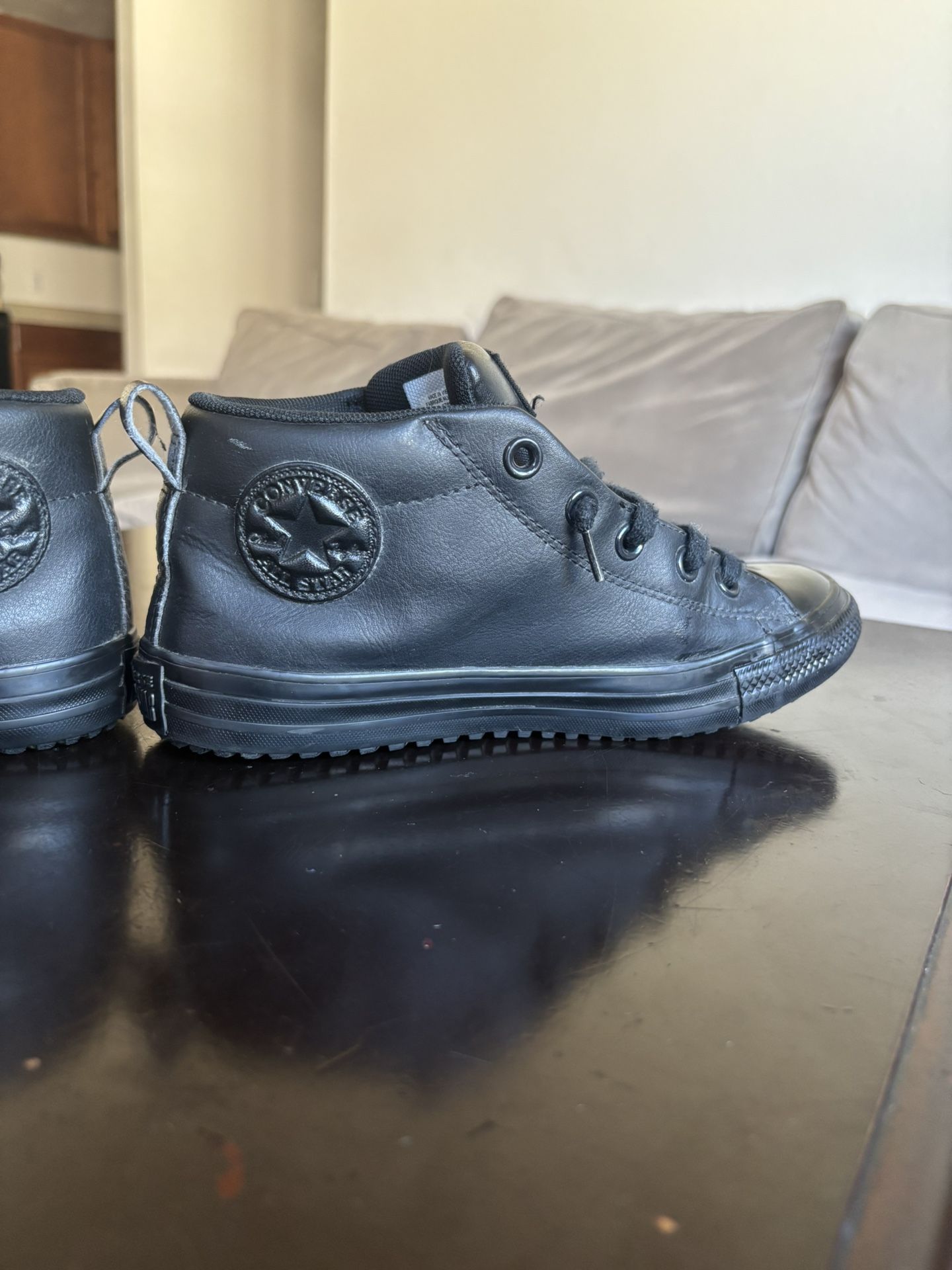 Black Converse Size 4 US 