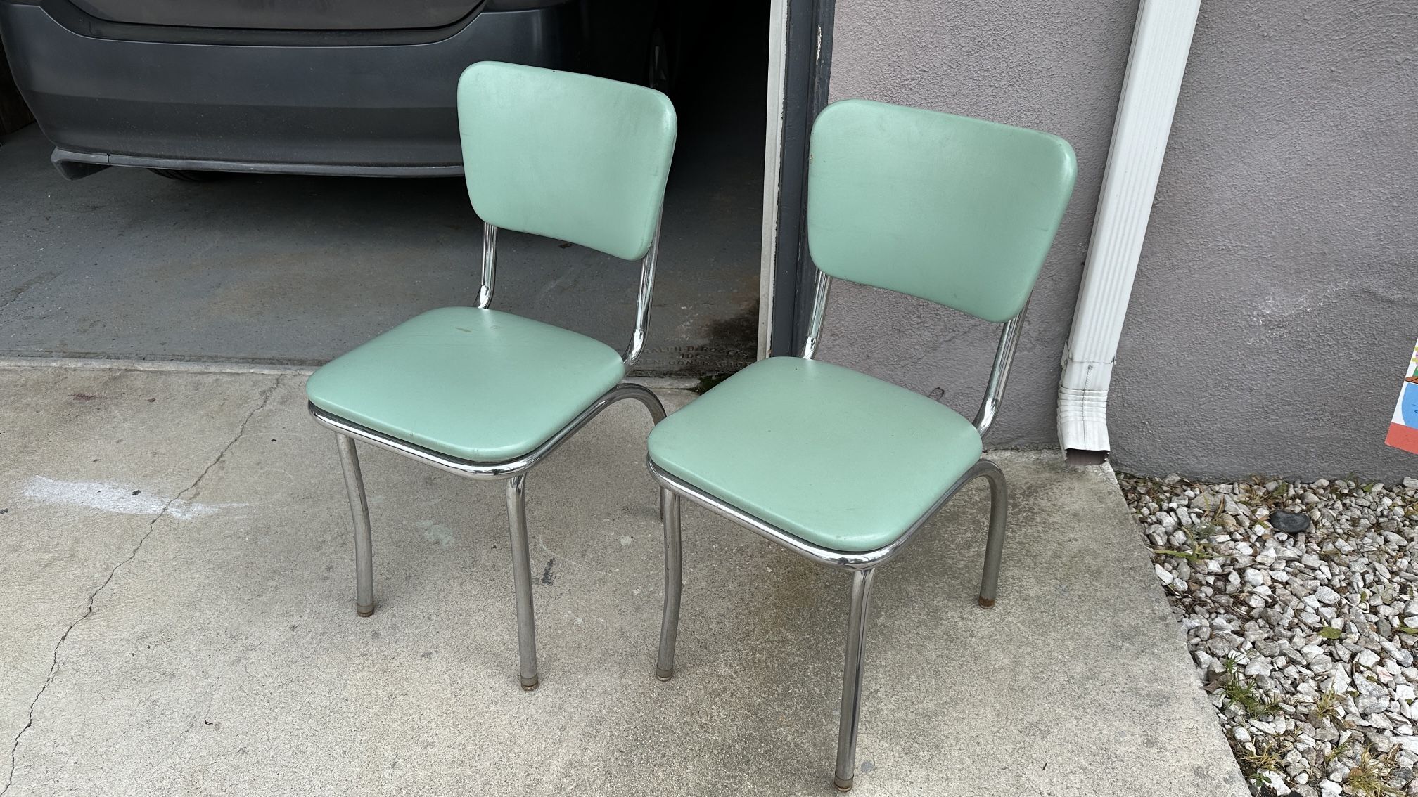 Retro 1950s Diner Chairs (x2)