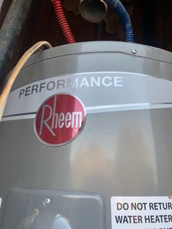 Rheem Water Heater