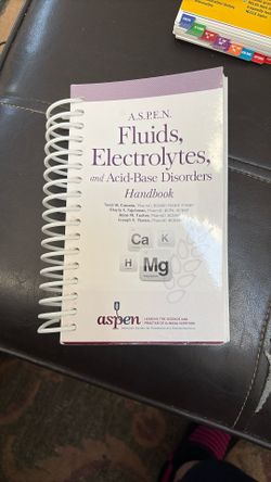 A.S.P.E.N. FLUIDS, Electrolytes And Acid Base Disorders
