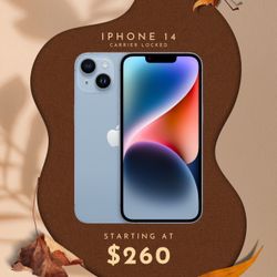 iPhone 14 Carrier Locked 