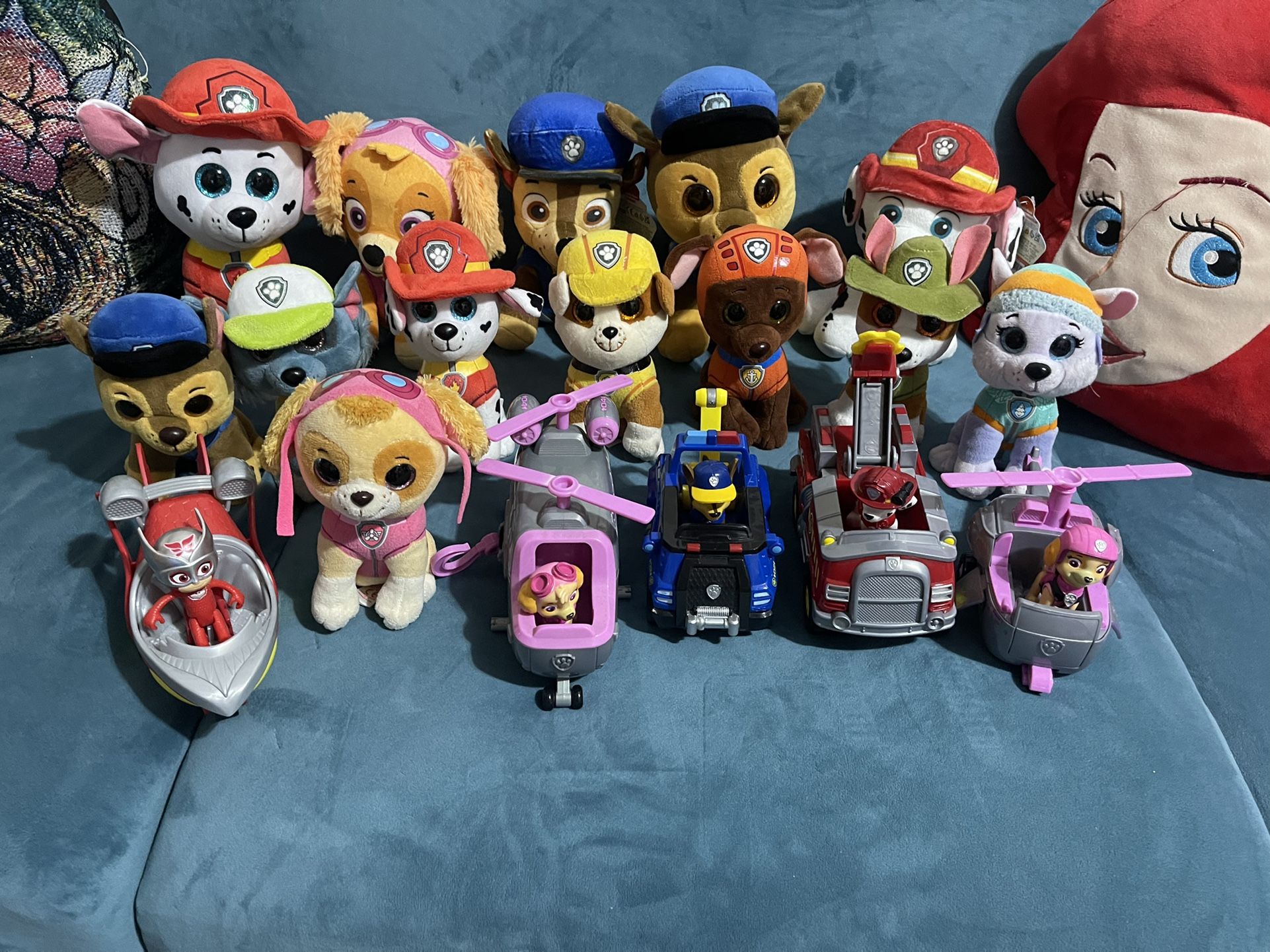 Paw Patrol Plushies And Toys