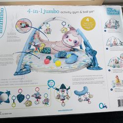 Infantino 4-in-1 Baby Activity Gym and Ball Pit