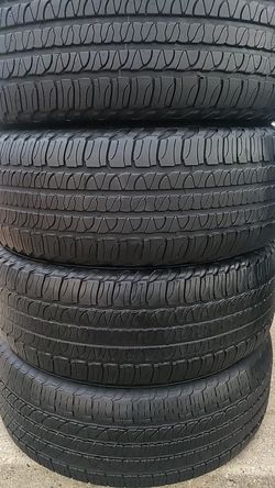 Four matching Goodyear tires for sale 245/64/17