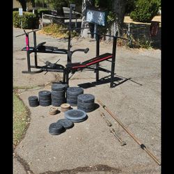 Benchpress Bench And Weights