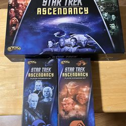 Star Trek Ascendancy Board Game With Expansions Gale Force Nine
