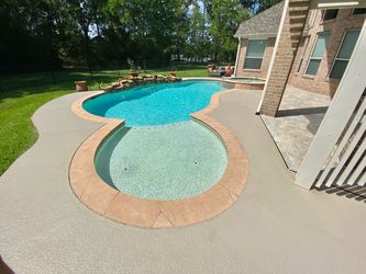 Pool Deck Patio Epoxy Concrete Sealer