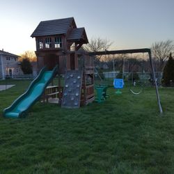 Wooden Playset For Kids 