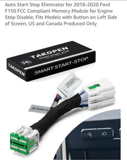 Ford F150 Auto Start Stop Eliminator for 2018-2020