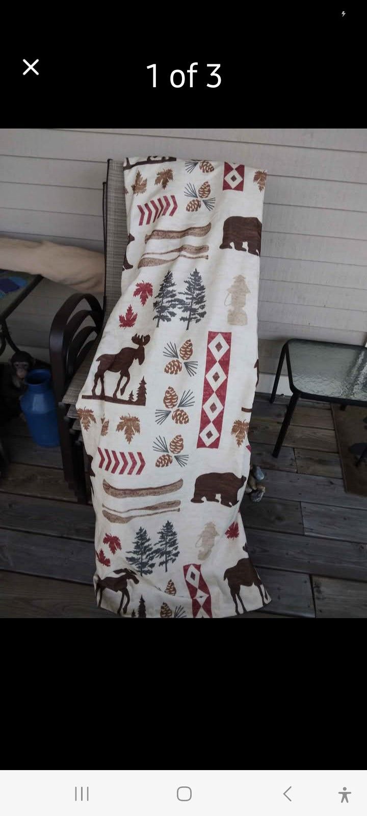 Shower Curtains Thick Material Like New