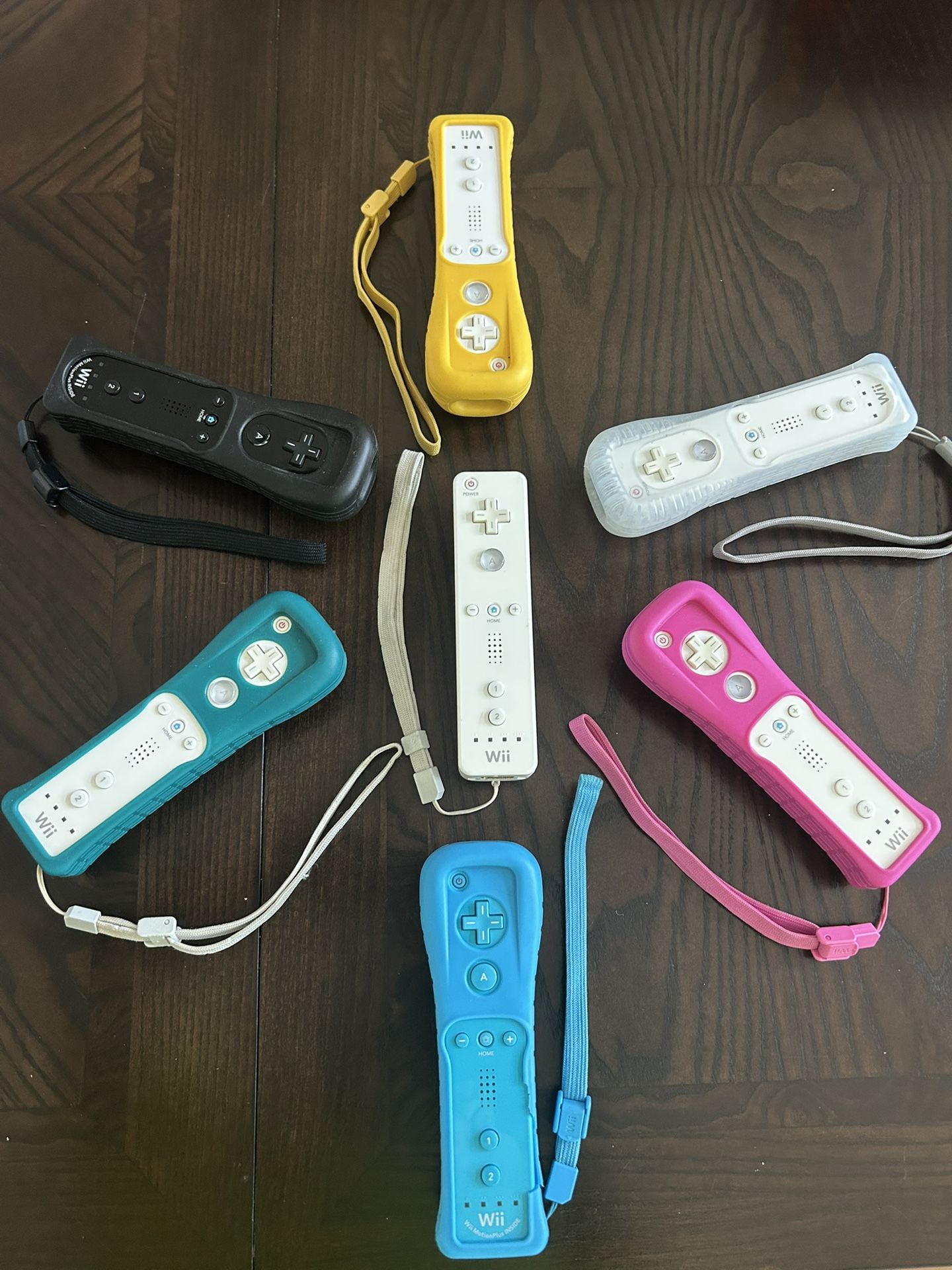Official OEM Original multicolor Nintendo Wii & U Remote Wiimote