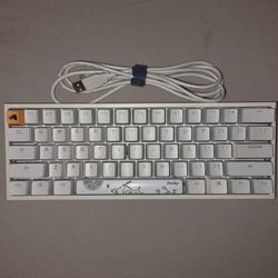 Ducky One 2 Mini - White w/ Blue Switches