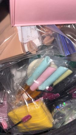 Lash/exfoliating sponges bundle set