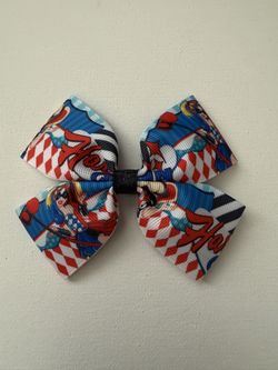 Harley Quinn Hair Bow