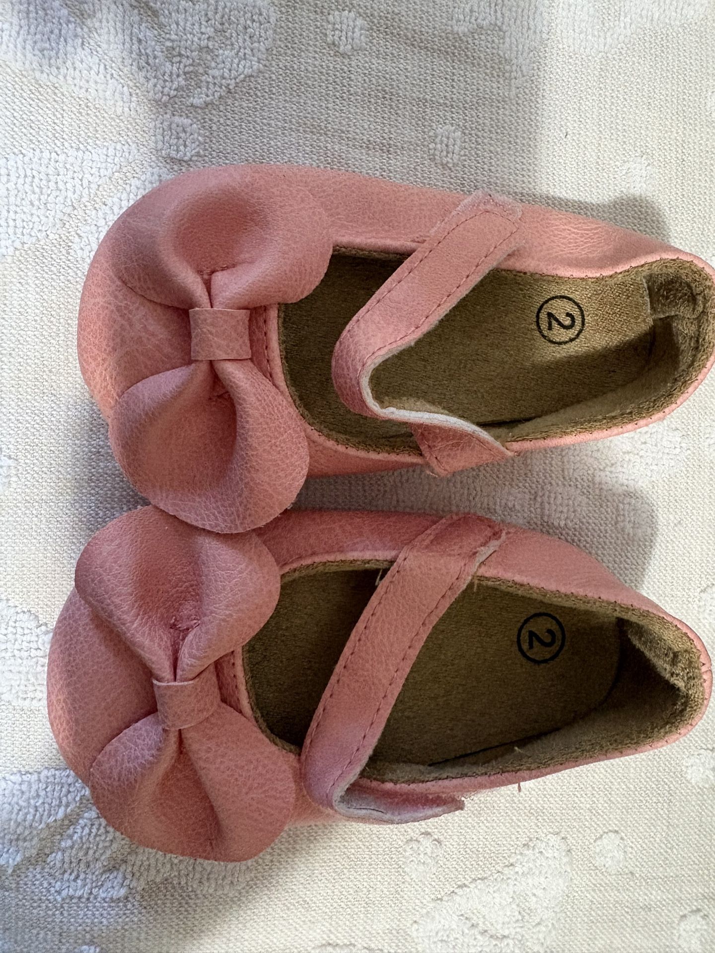 Size 2 Baby Pink Flats